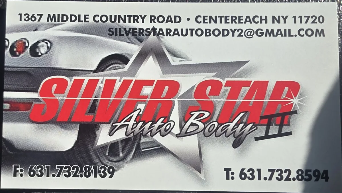 Silver Star Auto Body II's business card